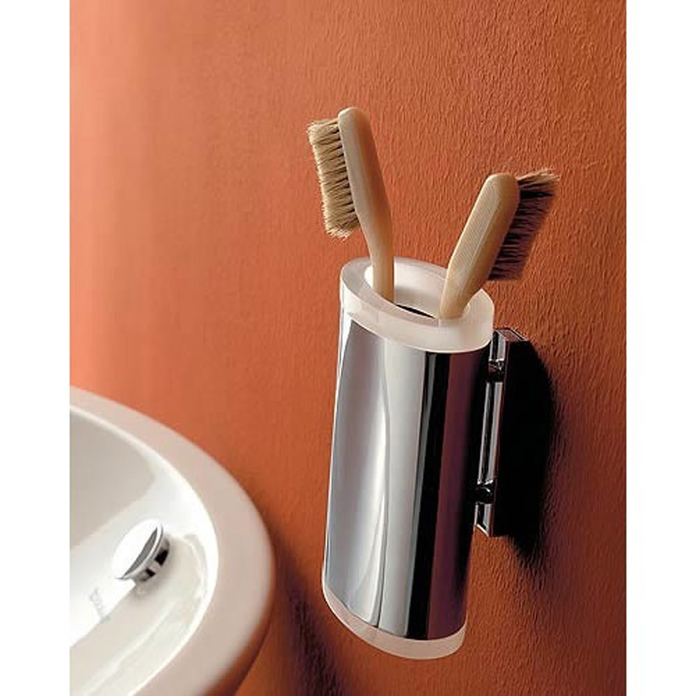 Kor Toothbrush Holder Wall Mounted Bathroom Accessory Zuri Furniture