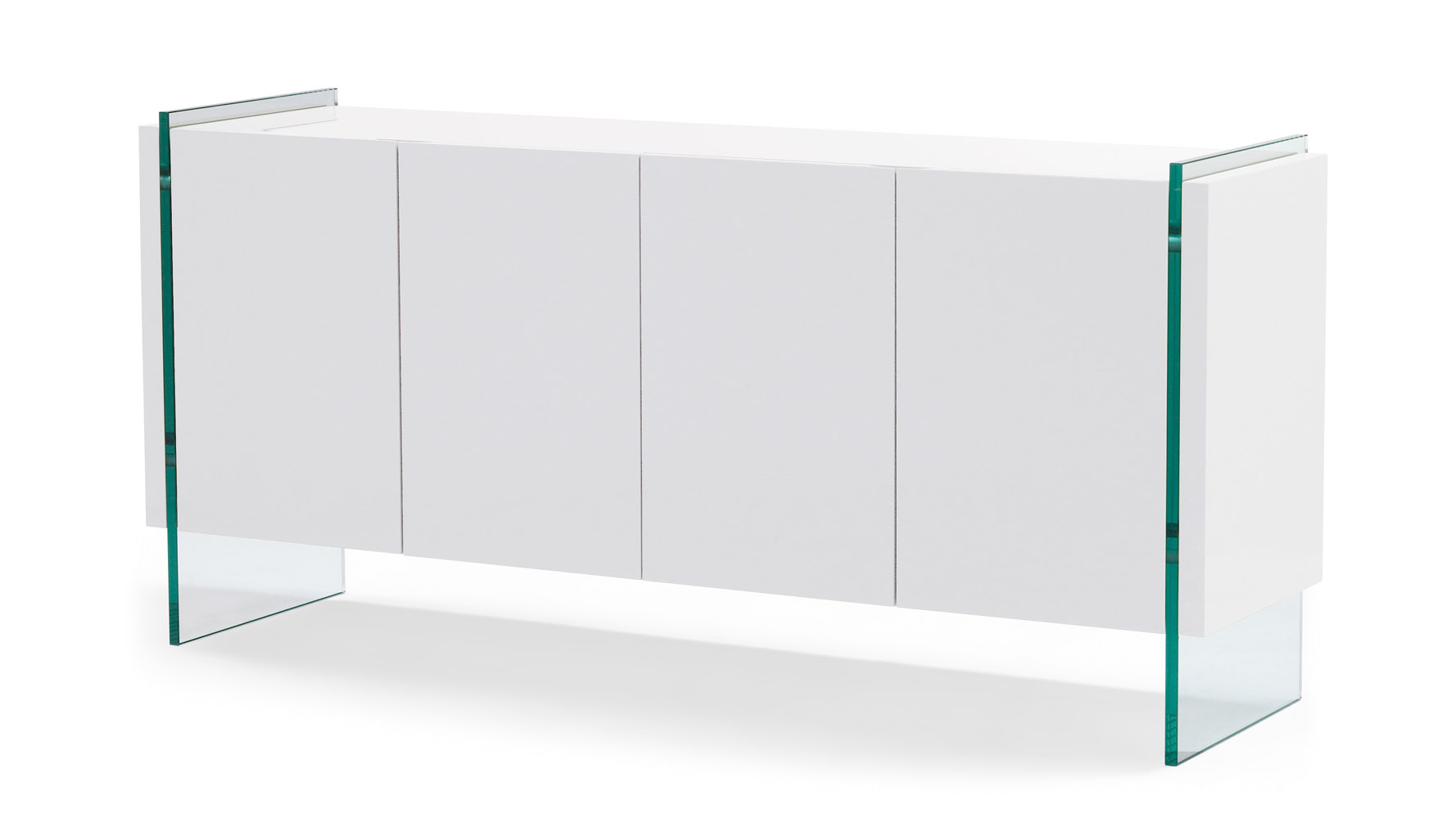 art white high gloss cabinet zuri furniture