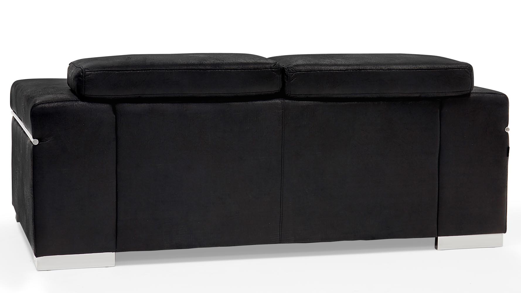 Black Angelo Suede Sofa With Loveseat Zuri Furniture