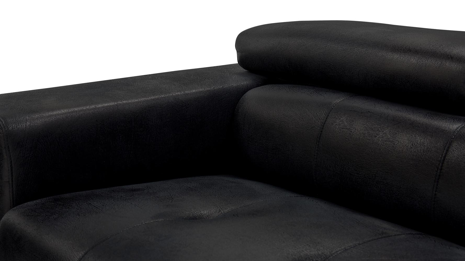 Black Angelo Suede Sofa With Loveseat Zuri Furniture