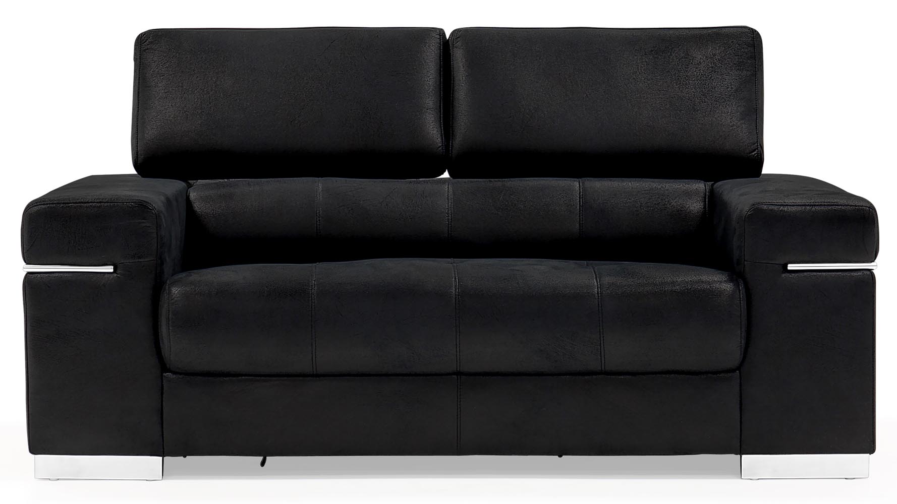 Black Angelo Suede Sofa With Loveseat Zuri Furniture