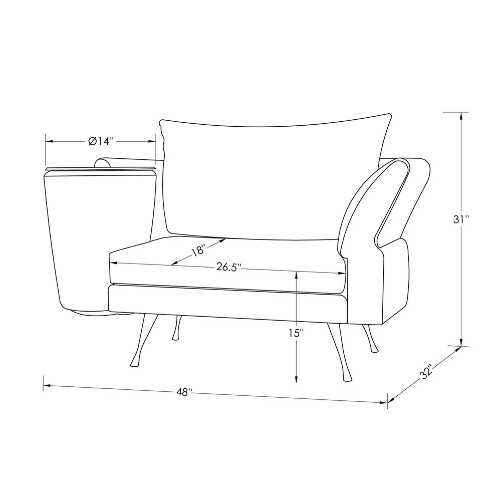 Cafe Chair Zuri Furniture
