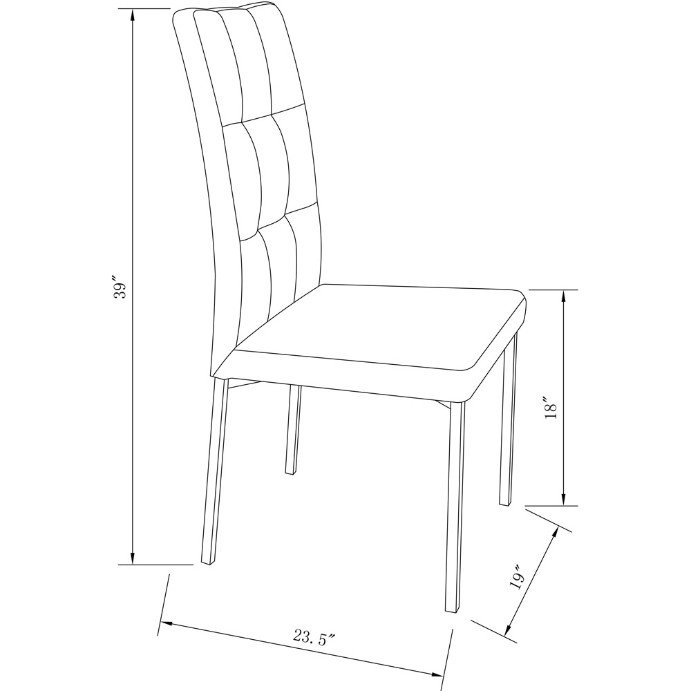 Grigio Dining Set Zuri Furniture Grigio Dining Set Zuri Furniture