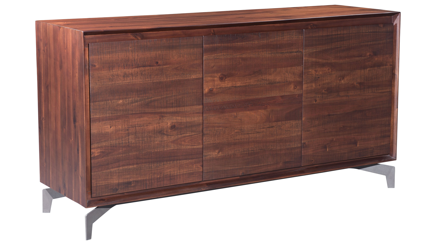 Colville Acacia Wood Buffet, Chestnut Zuri Furniture