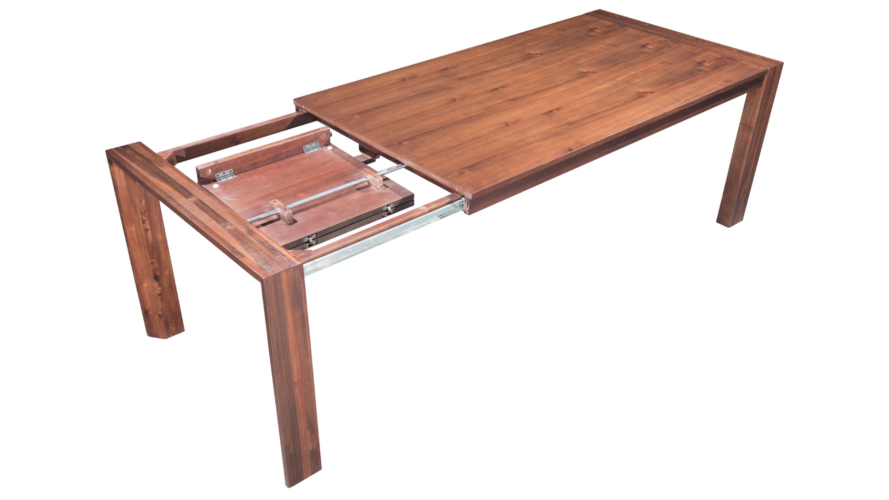 Colville Acacia Wood Extension Dining Table, Chestnut ...