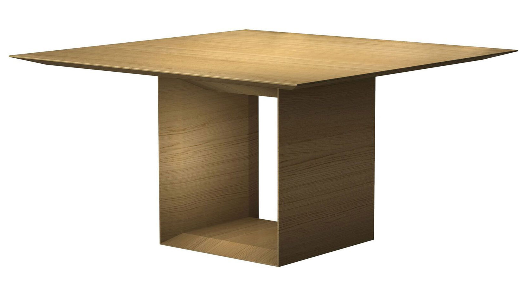 Galice Square Wood Dining Table Zuri Furniture