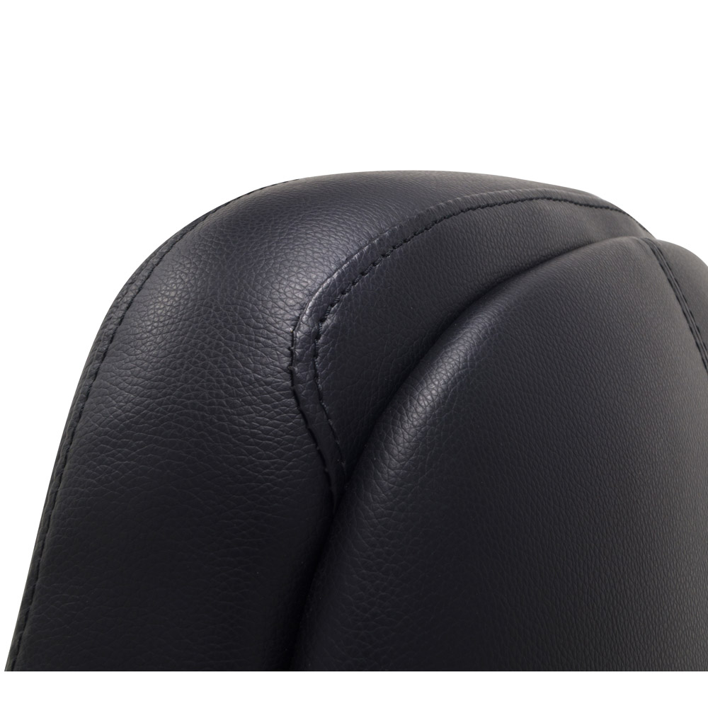 Gates Genuine Leather Aluminum Base High Back Executive Chair Zuri