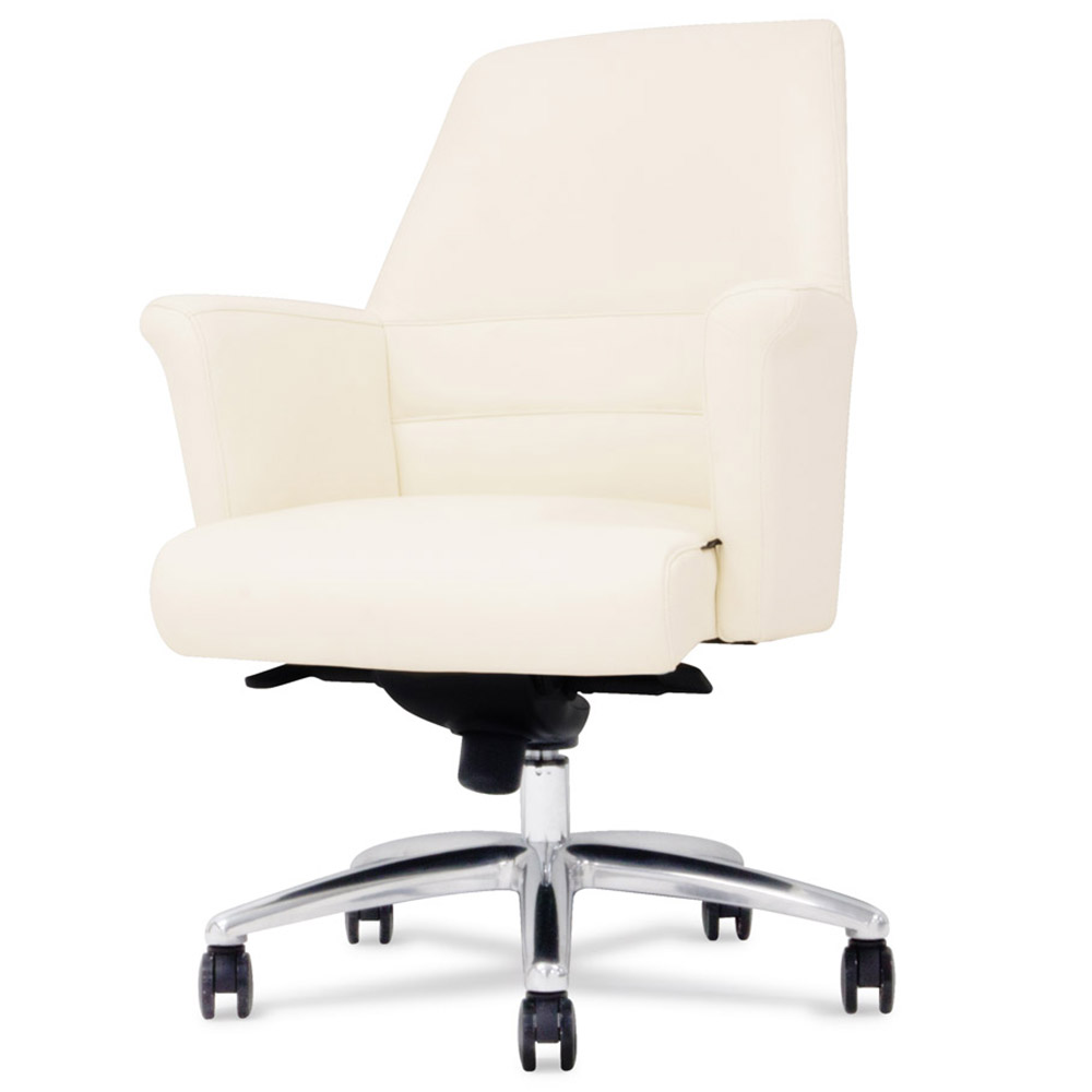 geffen genuine leather aluminum base low back executive chair geffen genuine leather aluminum base low back executive chair