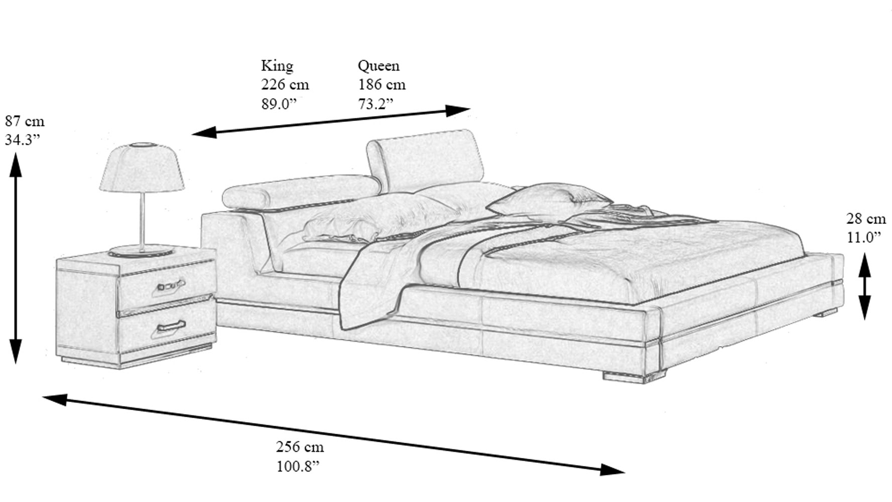 Large Full Size Bed Dimensions Large Full Size Bed Dimensions