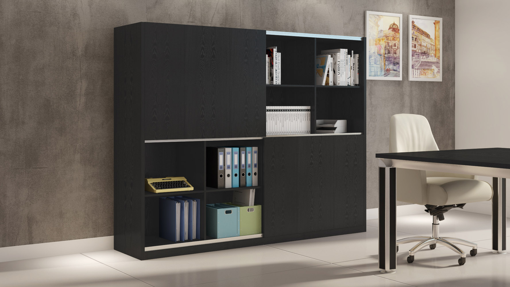 Black Wall Unit jackson executive bookcase and wall unit with sliding doors Black Wall Unit jackson executive bookcase and wall unit with sliding doors