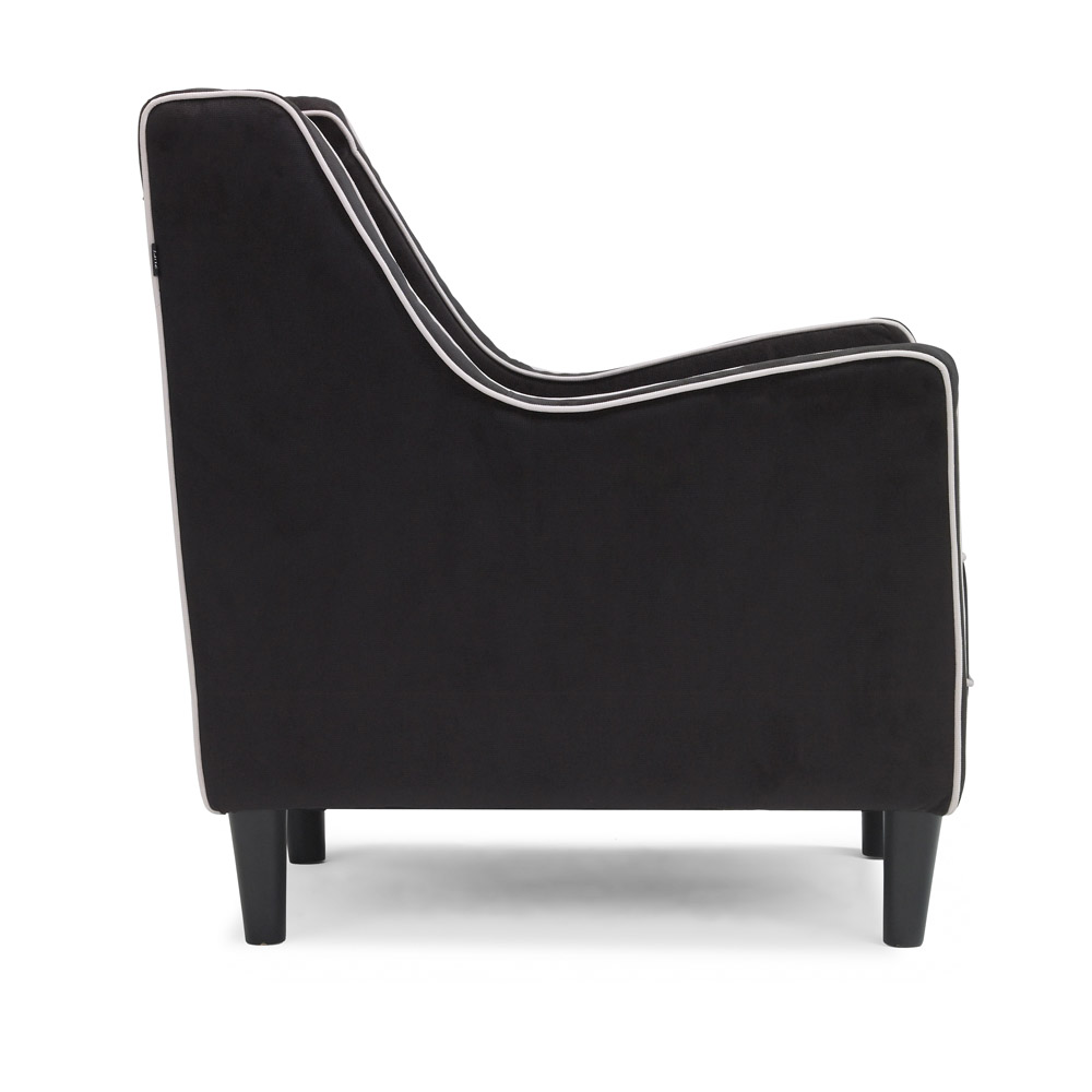 Levi Tufted Living Room Side Chair Zuri Furniture