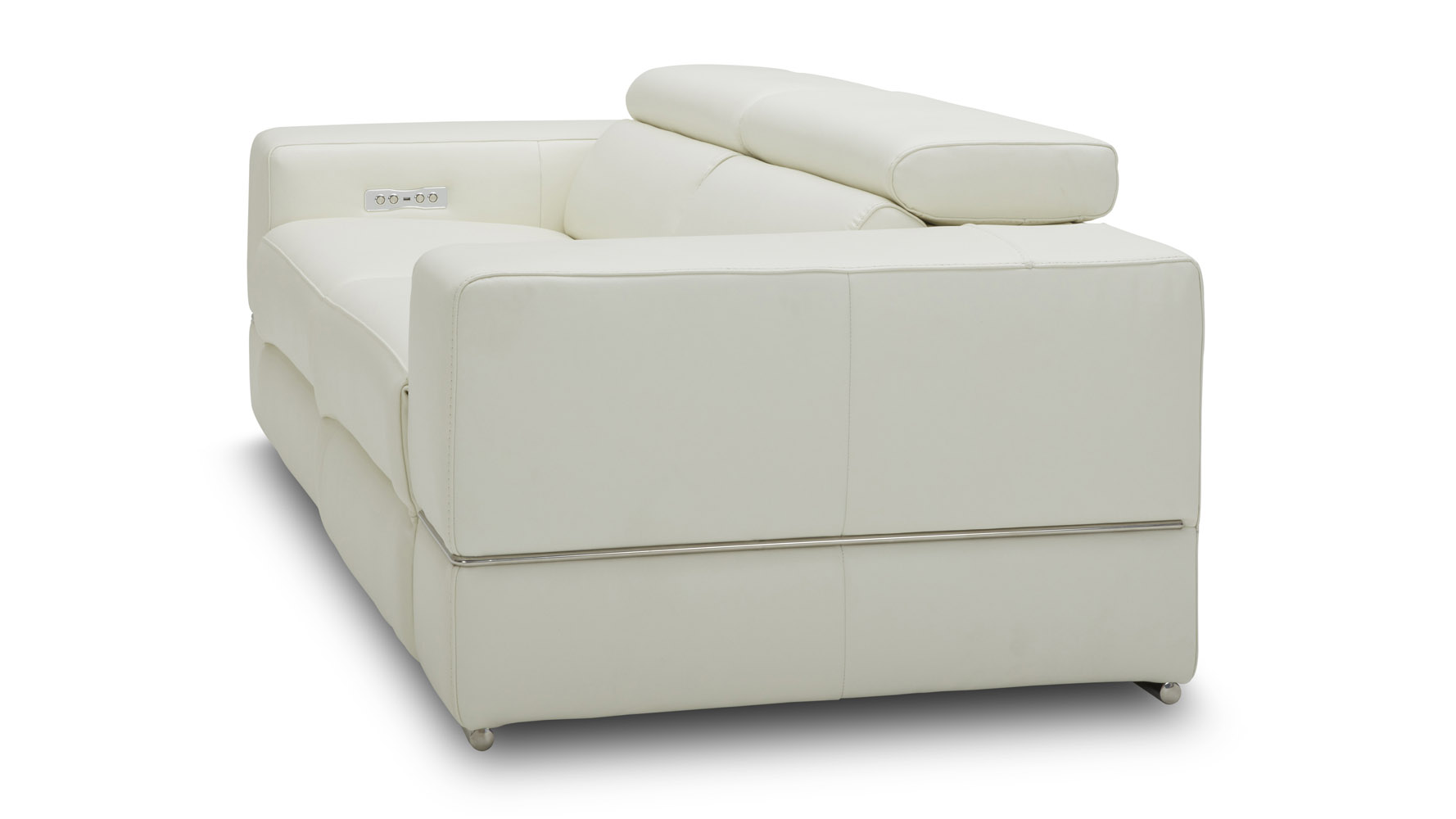 Luxor Reclining Sofa with Power Headrest Zuri Furniture