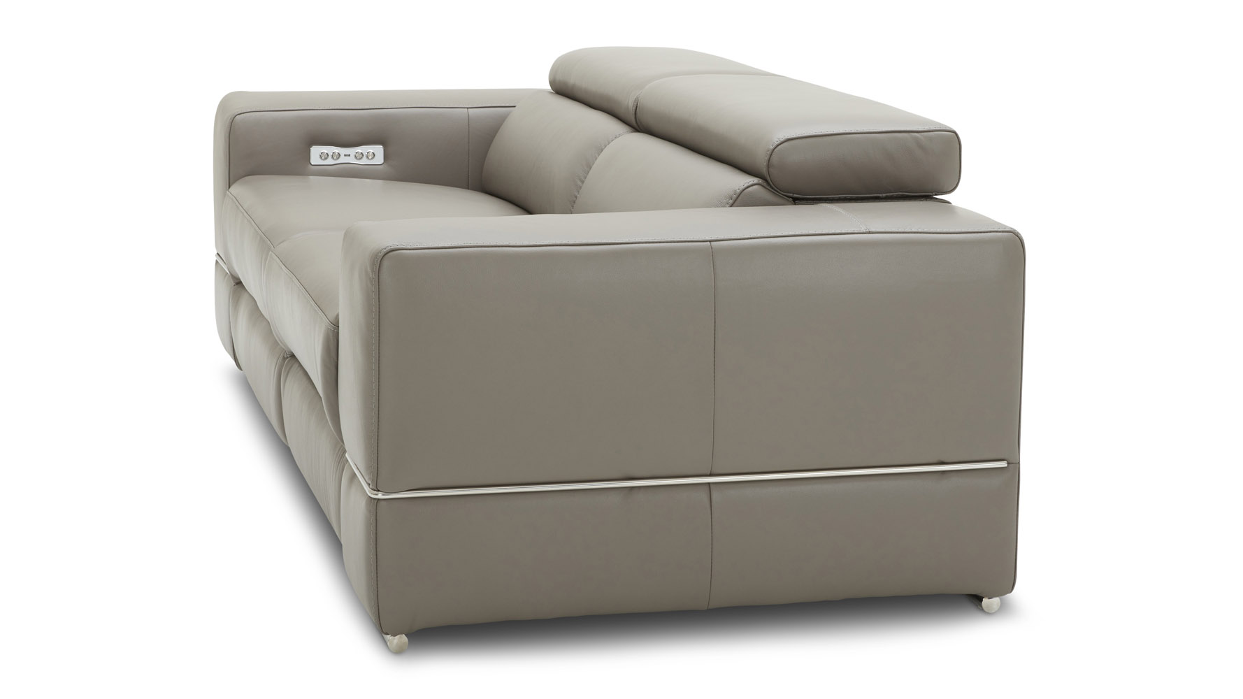 Luxor Reclining Sofa with Power Headrest Zuri Furniture
