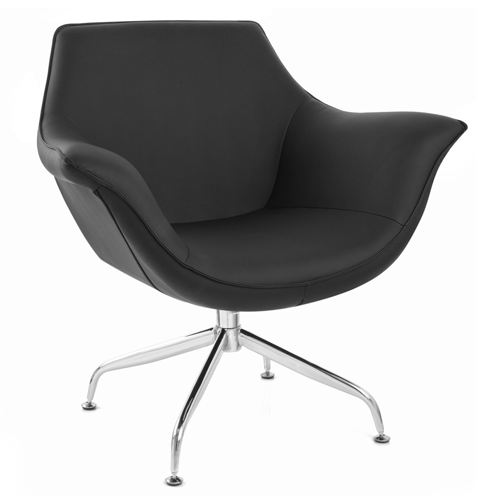 Mala Modern Swivel Occasional Chair Zuri Furniture Mala Chair