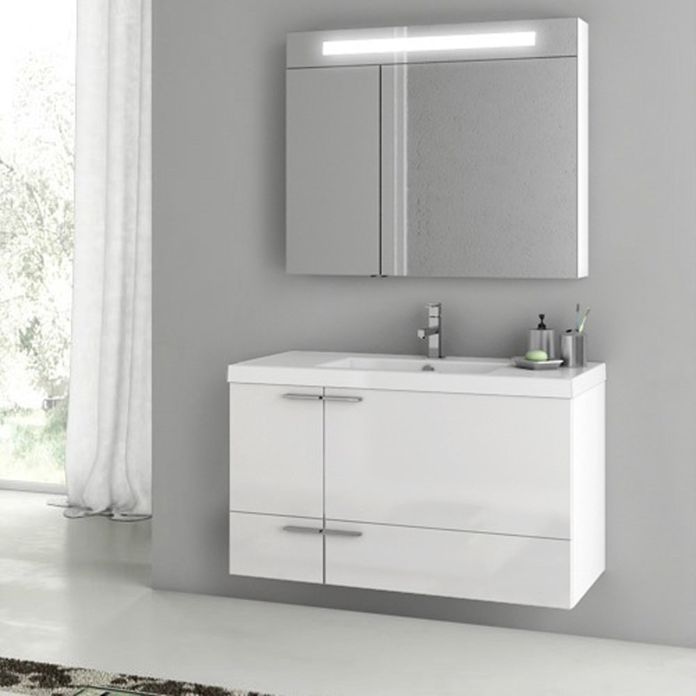 Home / BATH / Bathroom Vanities / New Space 39 Inch Vanity Set with 