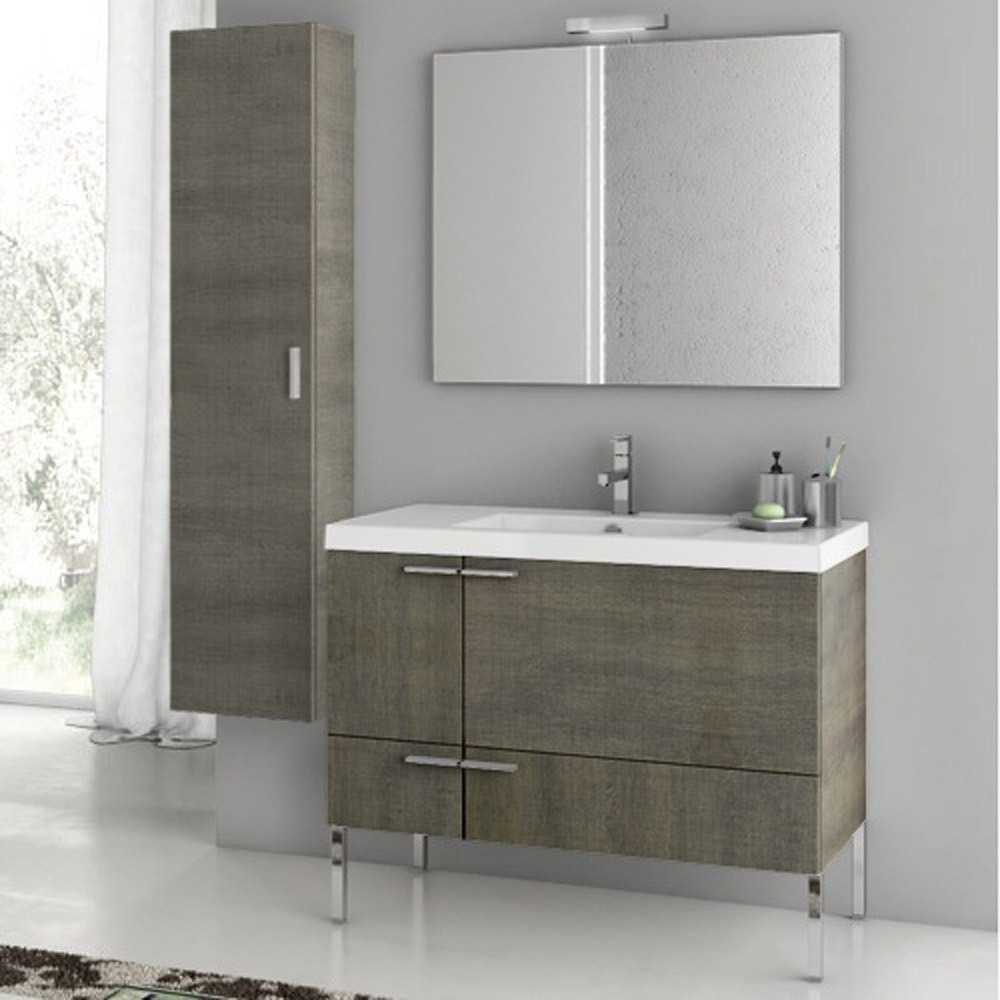 Home / BATH / Bathroom Vanities / New Space 39 Inch Vanity Set with 