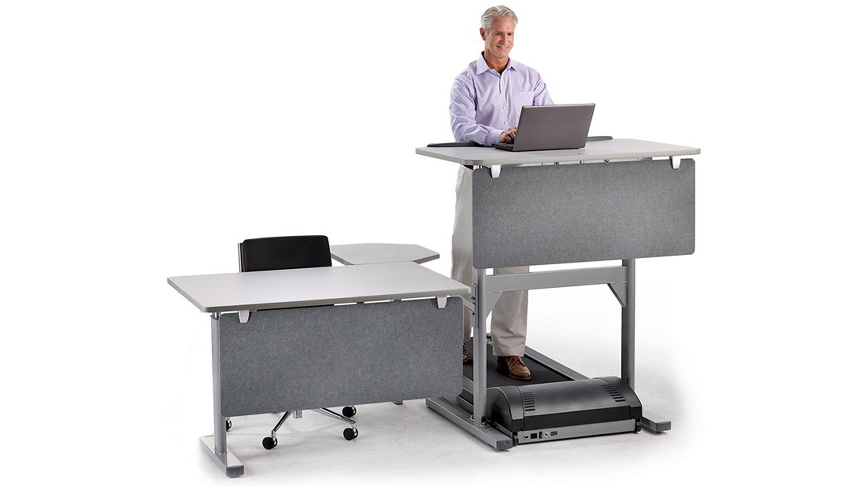 Modern LifeSpan Workstation Privacy Panel Zuri Furniture