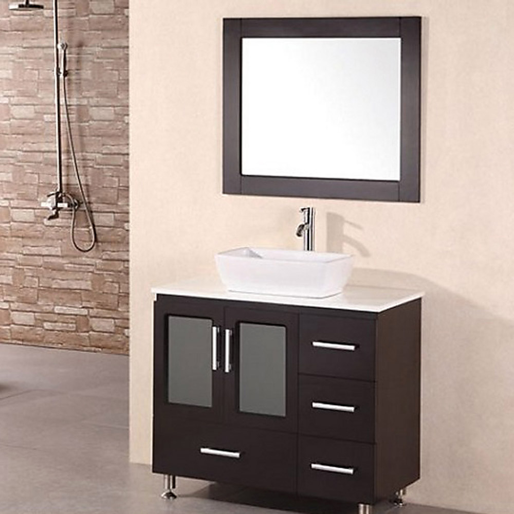 Alexia 36" Single Sink Vanity Set | Zuri Furniture