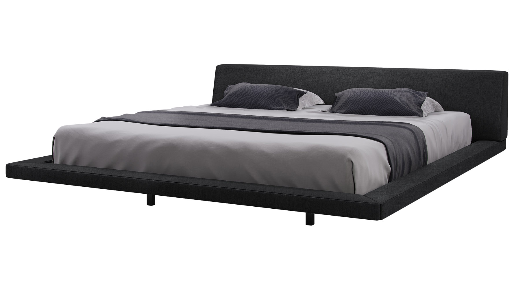 Blake Bed Slate Zuri Furniture