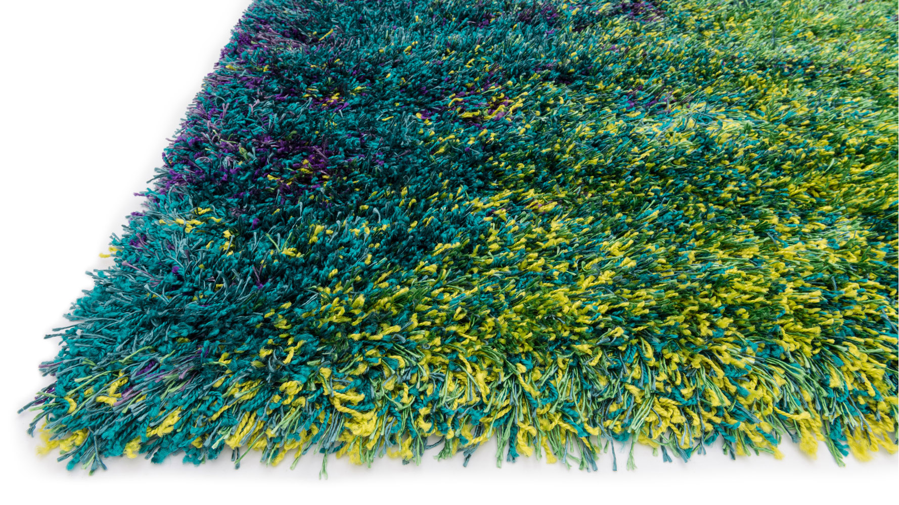 Constellation Peacock Shag Rug Zuri Furniture