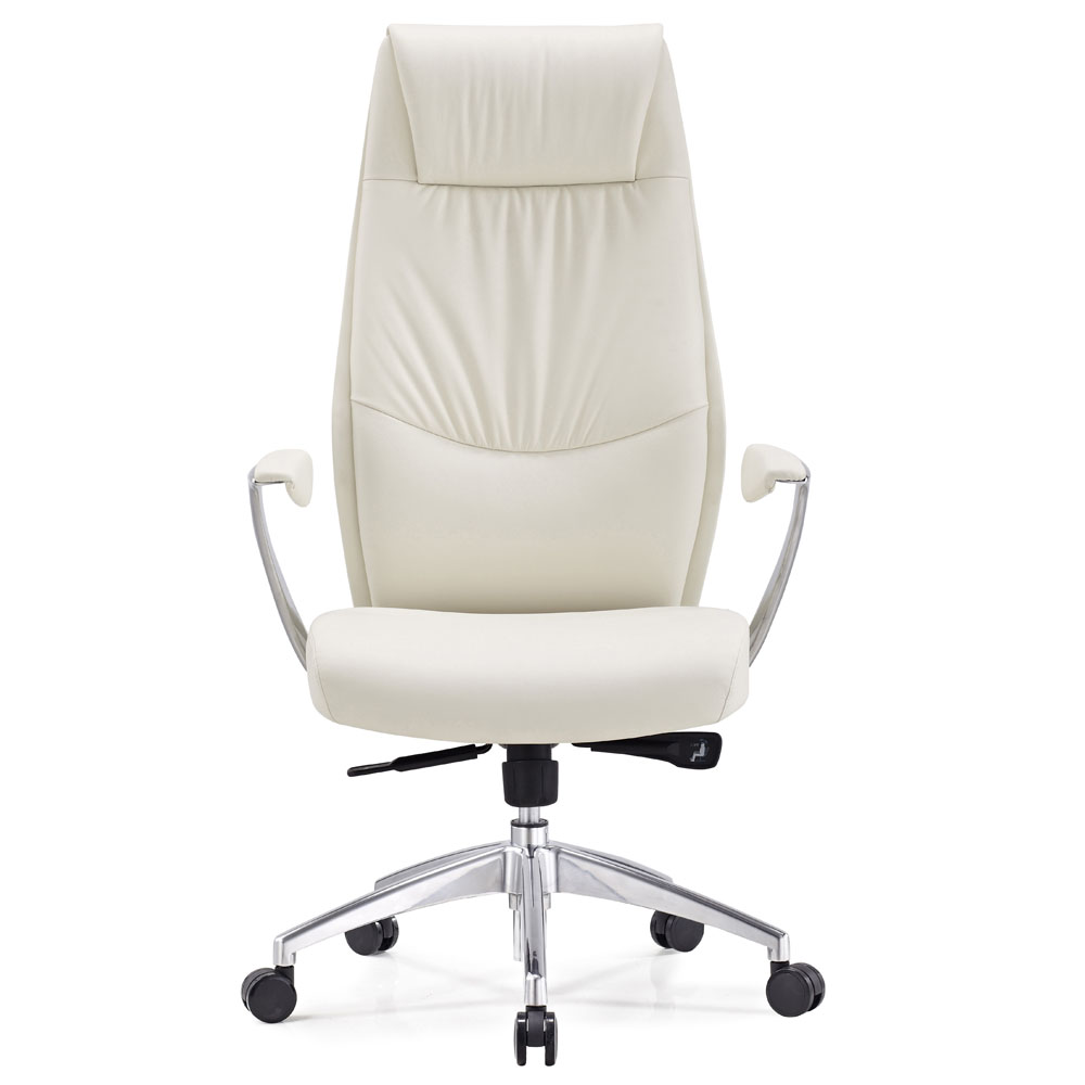 Franklin Leather Adjule Executive Chair With Aluminum Base Franklin Leather Executive Chair