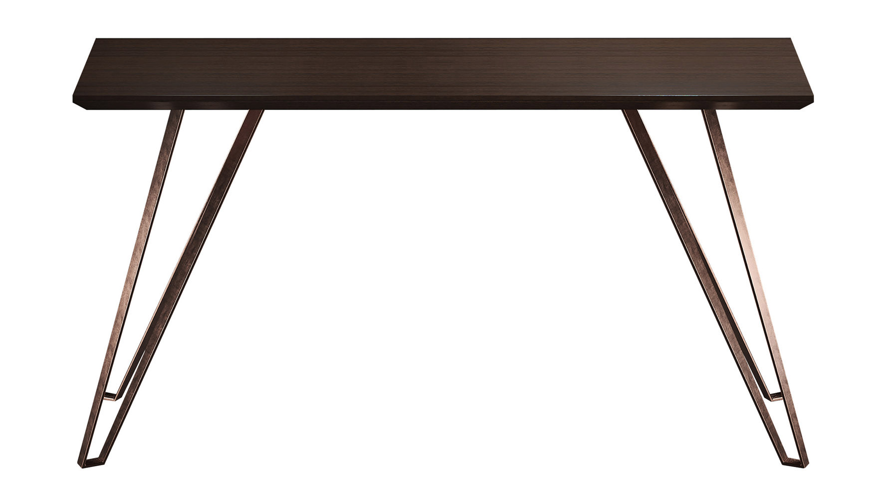 Modern Grian Console Table Espresso Zuri Furniture