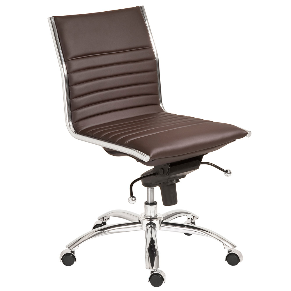 Armless Office Chairs kinsey low back armless leatherette adjustable height office chair Armless Office Chairs kinsey low back armless leatherette adjustable height office chair