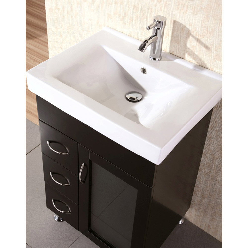 Martina 24" Single Sink Vanity Set Zuri Furniture