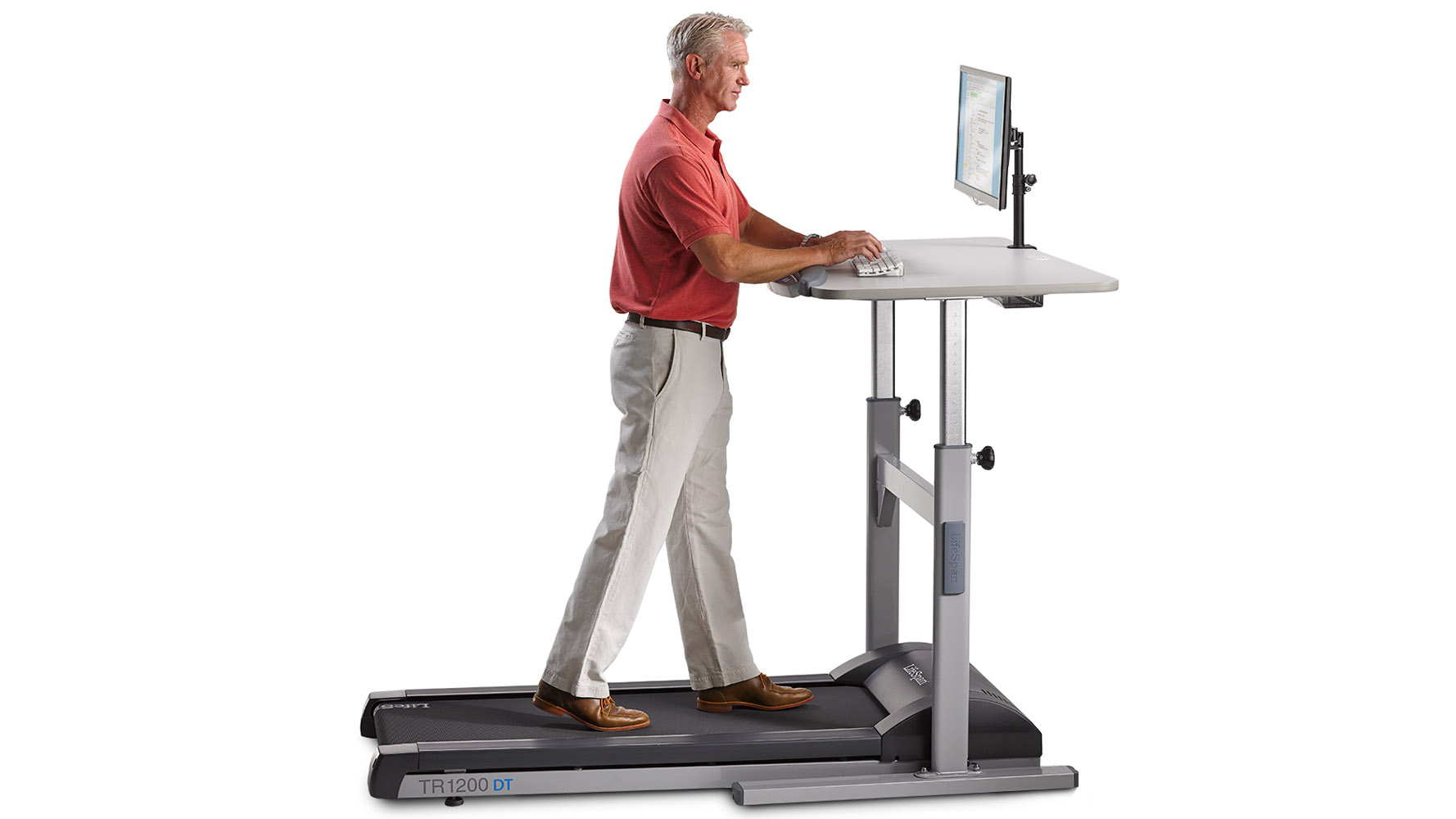 Manual Treadmill Desk LifeSpan Fitness TR800DT5 Treadmill Desk