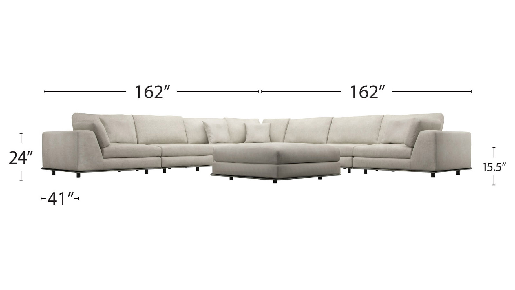 Design Corner Sectional Sofa modern persis large corner sectional sofa moonbeam zuri furniture sofa