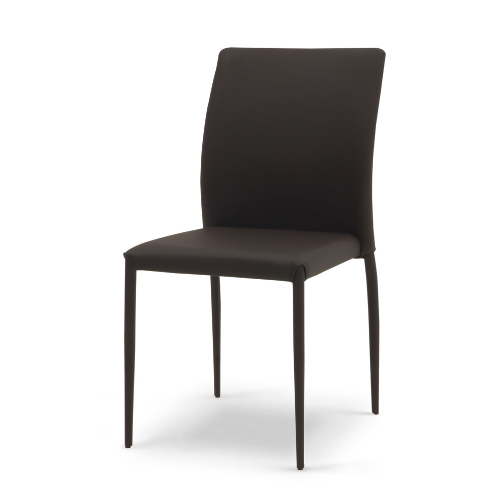 Metal Frame Dining Chairs mora modern leatherette dining chair with metal frame | zuri furniture Metal Frame Dining Chairs mora modern leatherette dining chair with metal frame | zuri furniture