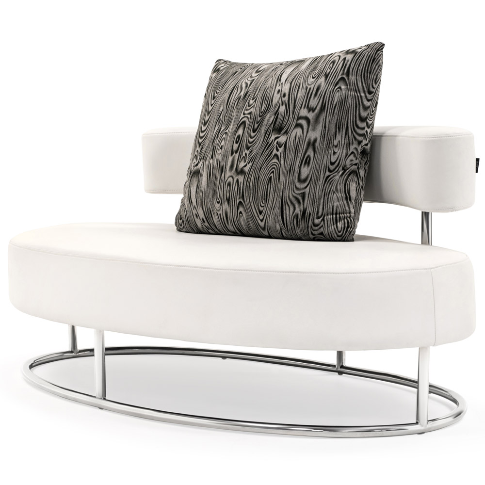 Oyster Contemporary Comfortable Lounge Chair Zuri Furniture