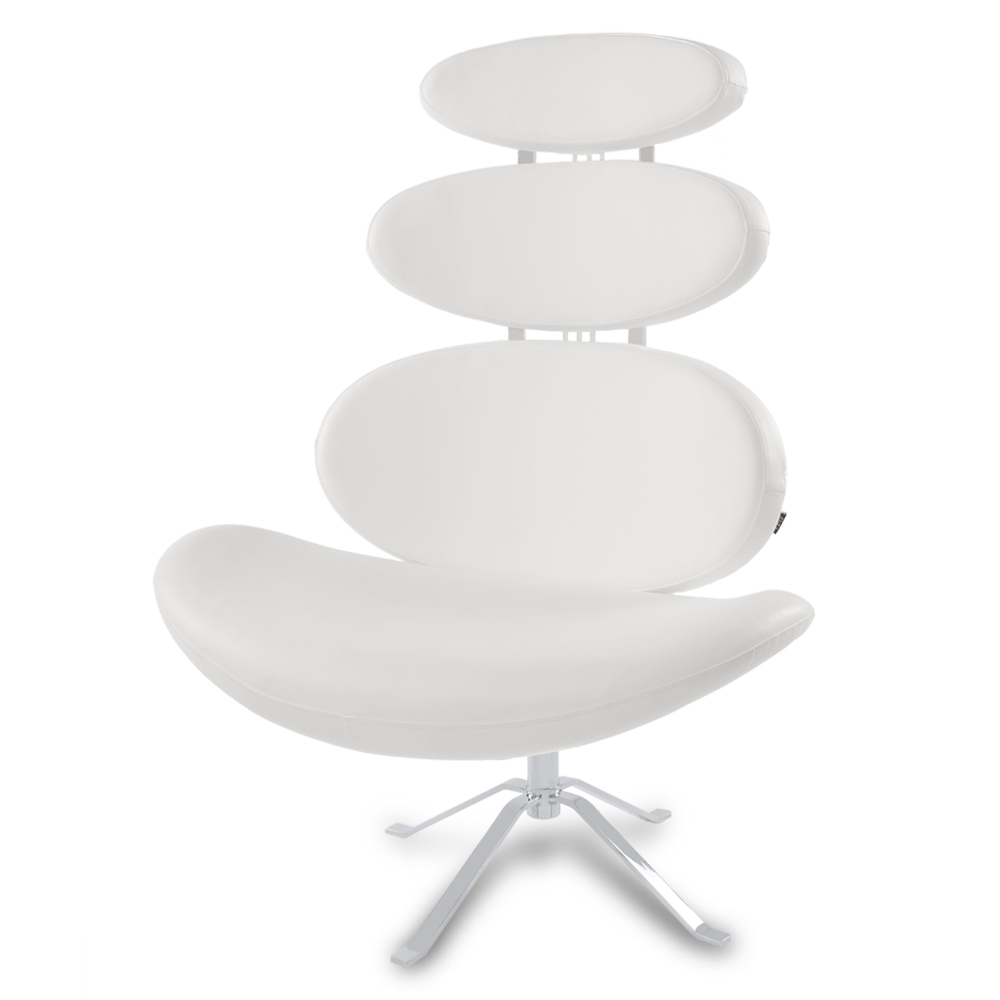 Pebble Modern Swivel Occasional Chair Zuri Furniture Next