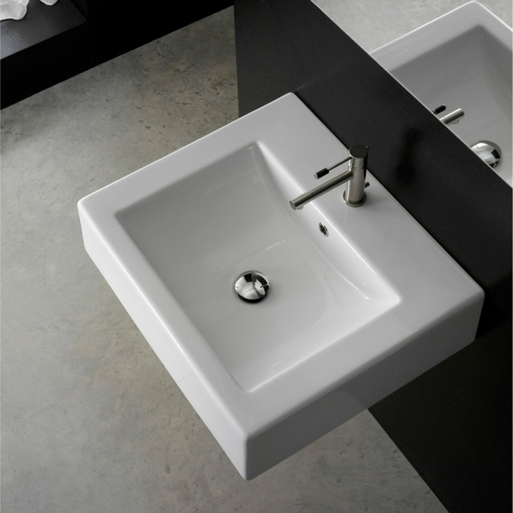 Home / BATH / Bathroom Sinks / Square Wall Mounted Sink