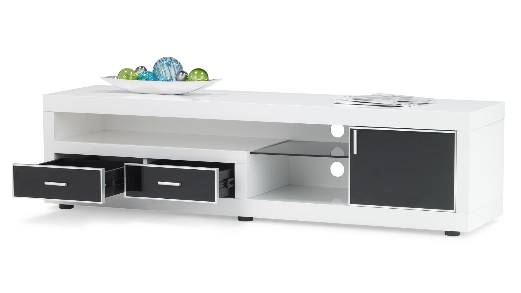 Dark Wood And White Lacquer Sullivan Inch Tv Stand Zuri - Dark Wood And White Lacquer Sullivan Inch Tv Stand Zuri Furniture dark wood and white lacquer sullivan inch tv stand zuri - dark wood and white lacquer sullivan inch tv stand zuri furniture