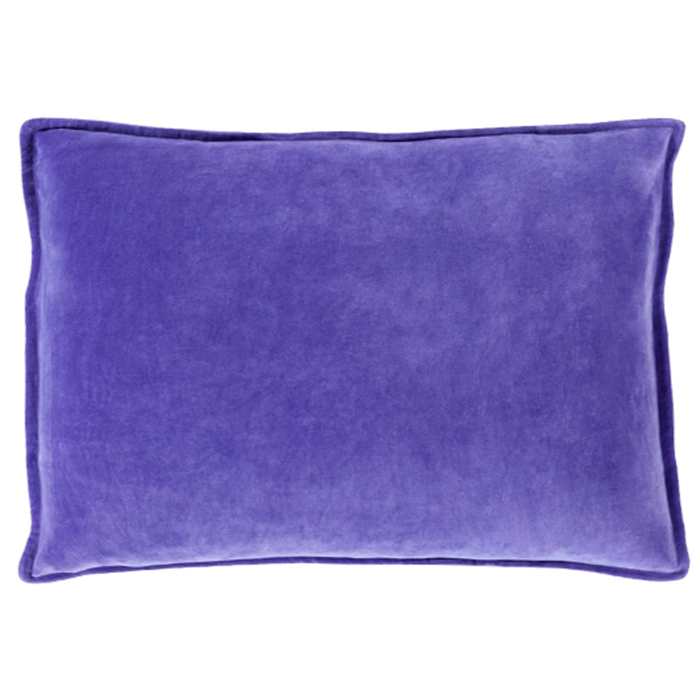 Velvet Lumbar Pillow Zuri Furniture