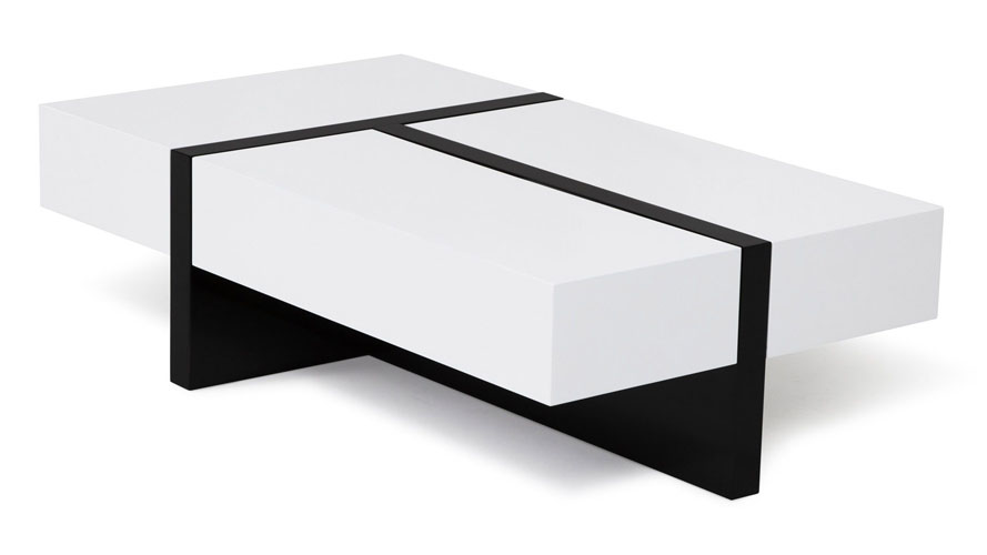 Mcintosh High Gloss Coffee Table With Storage White Black Mcintosh High Gloss Coffee Table With Storage White Black Rectangle Zuri Furniture