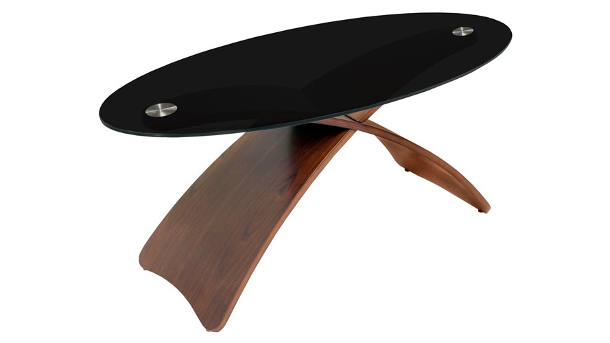 cadenza furniture metal modern cadenza coffee table walnutblack zuri furniture cadenza furniture metal modern cadenza coffee table walnutblack zuri furniture