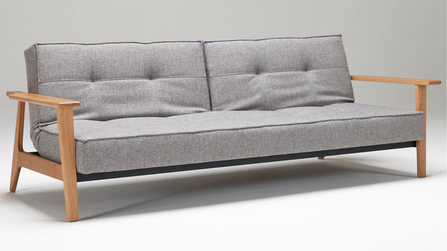 Sofi Split Back Sofabed With Frej Armrests Zuri Furniture