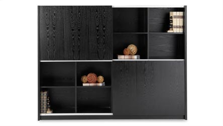 Black Wood Office Furniture Desks Bookcases Modern Black Wood Office Furniture
