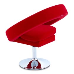 Mia Microfiber Modern Lounge Chair Zuri Furniture Mia Microfiber Modern Lounge Chair Zuri Furniture