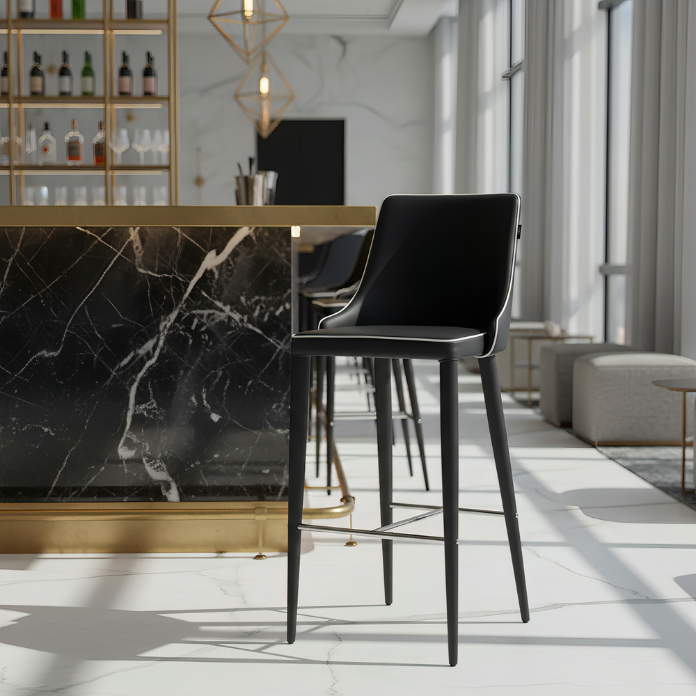 Zuri Furniture Jillian Bar Stool - Thumbnail 2