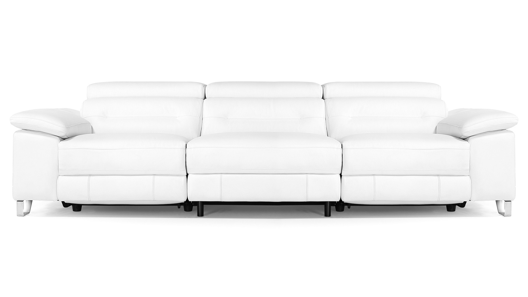 Monaco Reclining Leather Sofa | Zuri Furniture