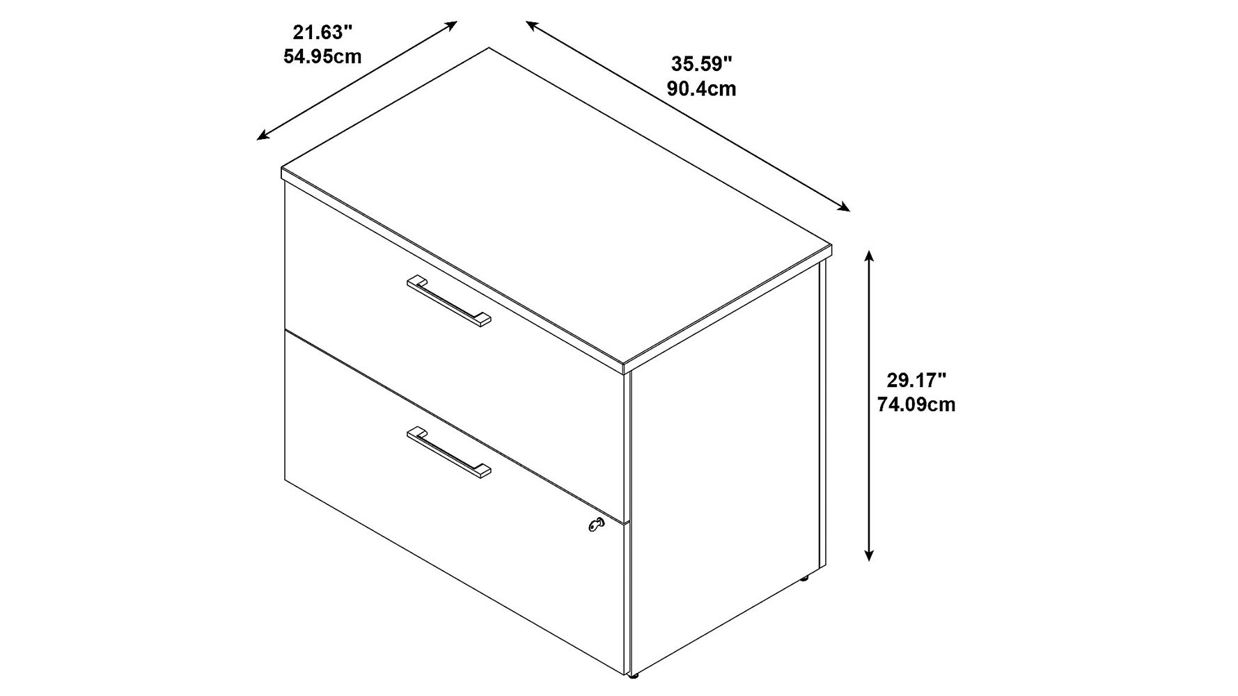 Realize 2Drawer Lateral File