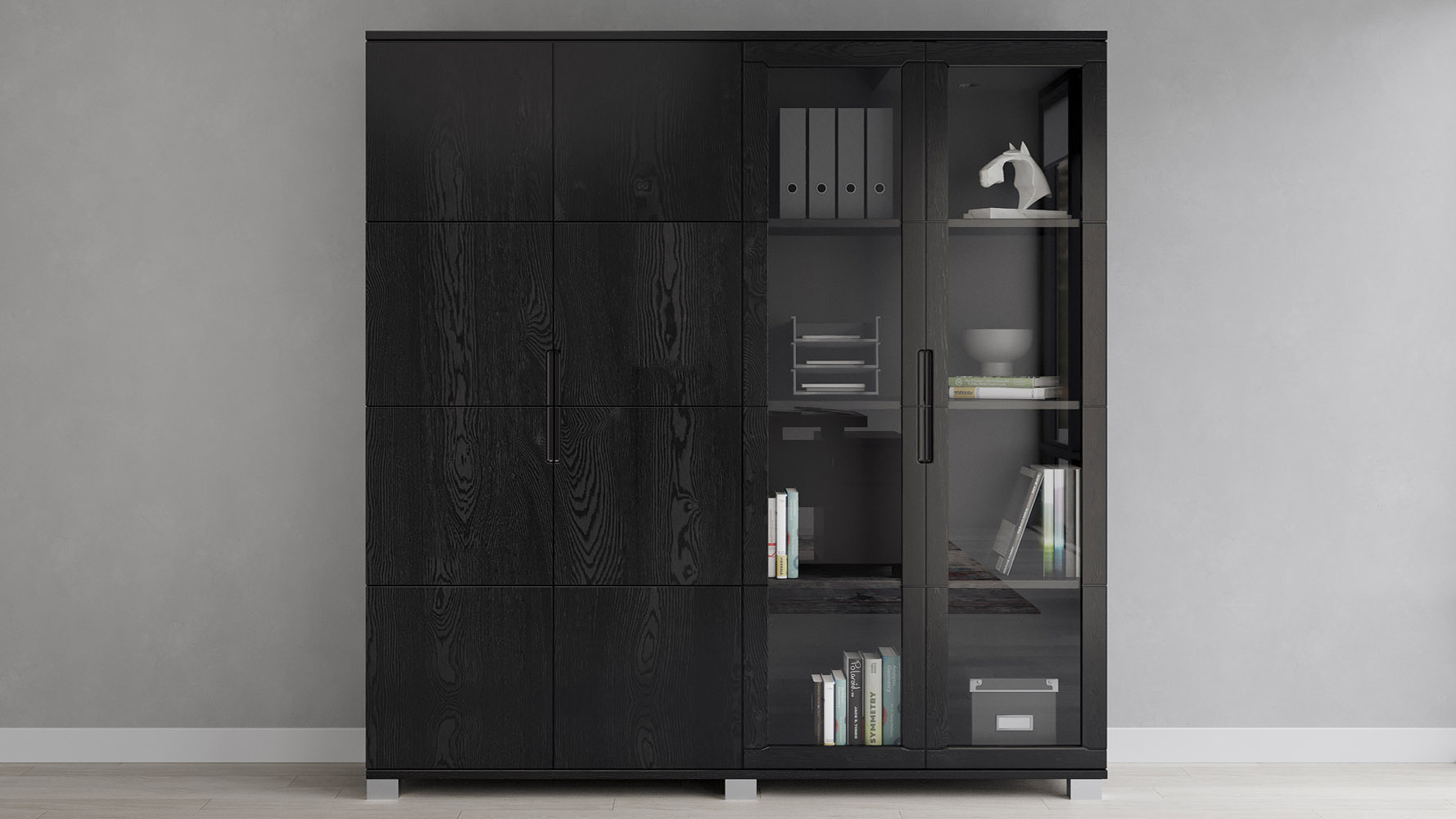 Hayes Storage Unit Black