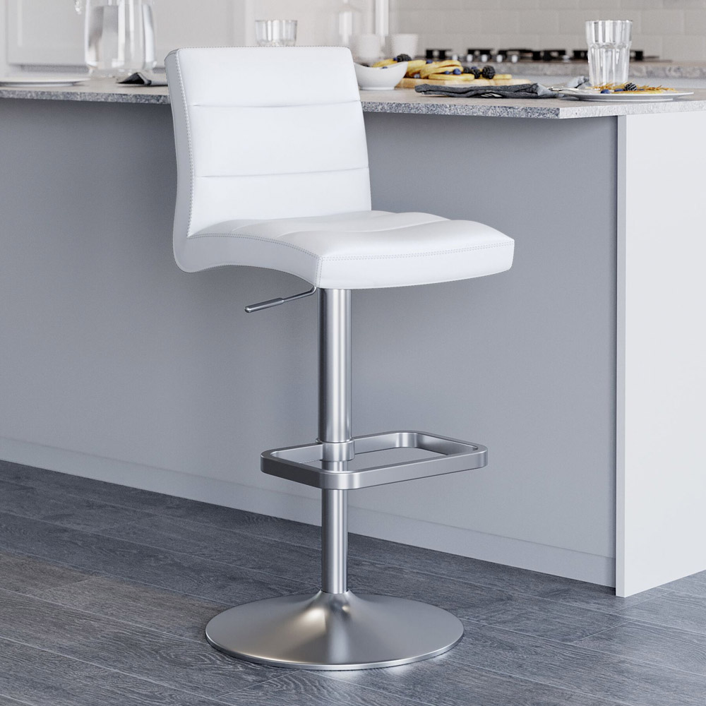 Products in Bar Stools, BAR, White on Zuri Furniture