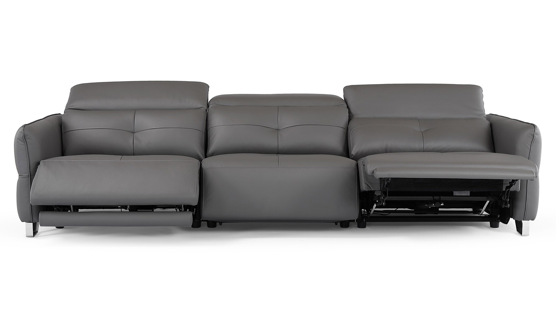 Macau Reclining Leather Sofa | Zuri Furniture