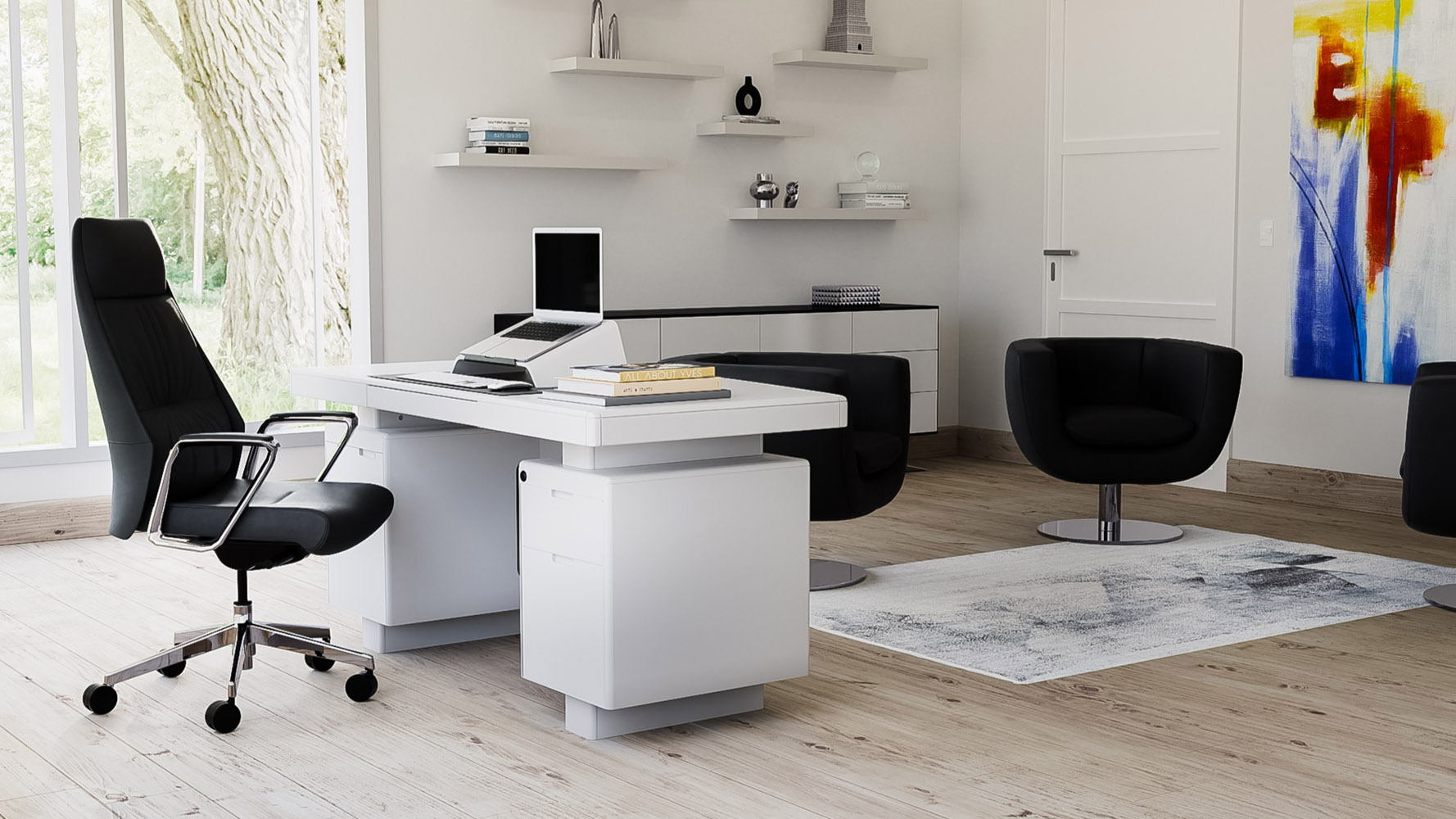 テーブル・机 Igors new desk Rider Large Desk – Jonathan Adler