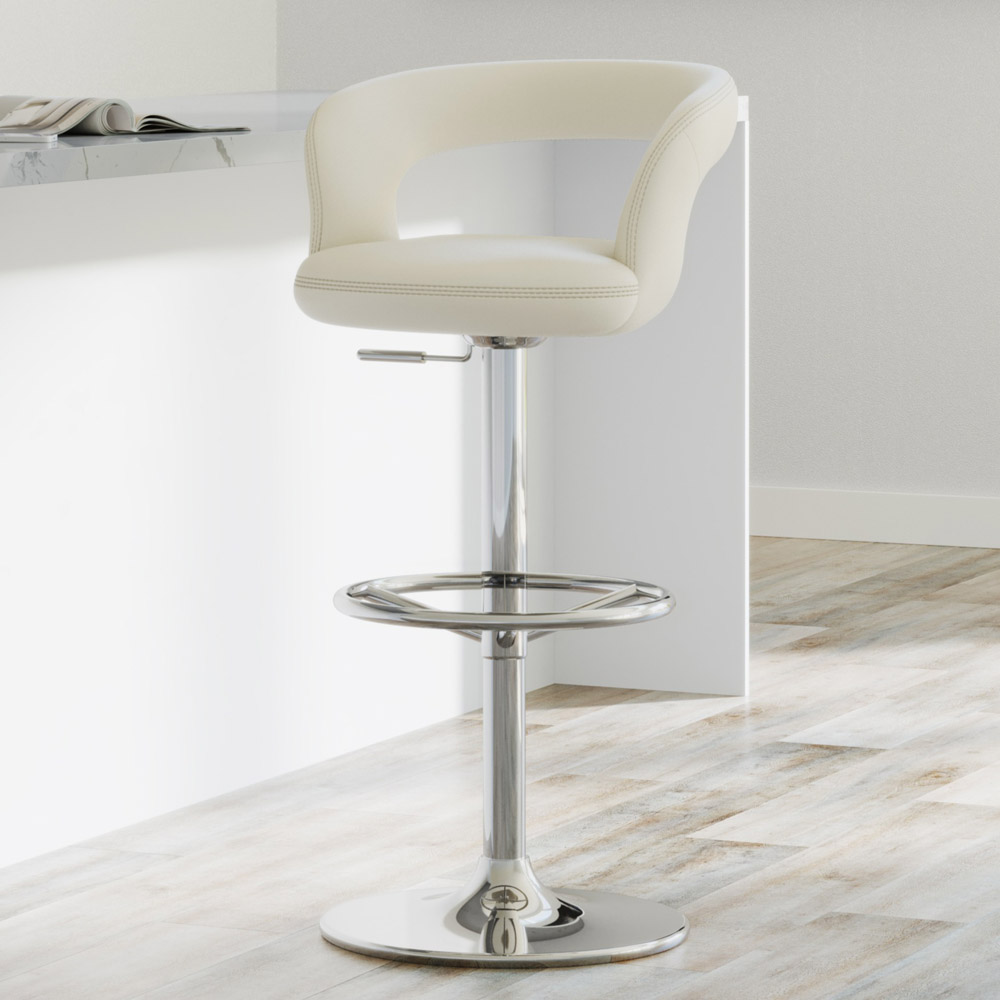 Products in Bar Stools, BAR, Cream on Zuri Furniture