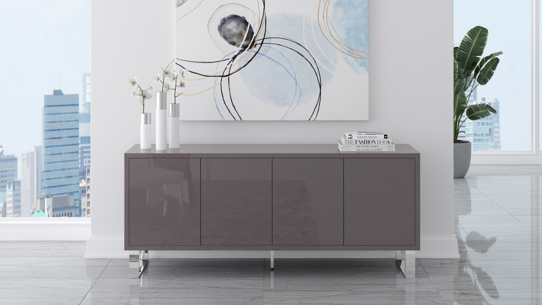 Neve Sideboard Gray